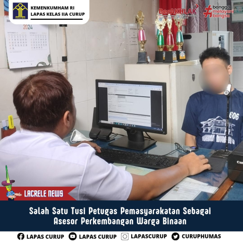 Warga Binaan Lapas Curup Ikuti Tahapan Awal Dalam Pemberian Hak Bersyarat Bebas
