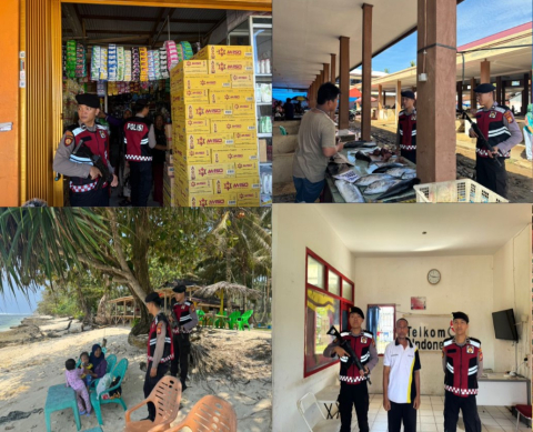 Unit Patroli Sat Samapta Polres Kaur Laksanakan Patroli Rutin di Berbagai Lokasi