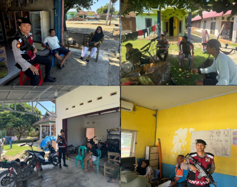 Patroli Pengecekan Objek Vital, Personel Sat Samapta Polres Kaur Sasar ATM di Seputaran Wilkum 