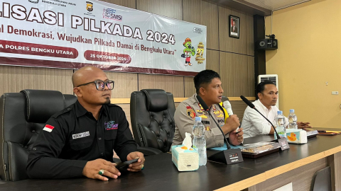 Kapolres BU Ajak Lintas Elemen Mewujudkan Pilkada Damai di Bengkulu Utara