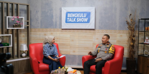 Wujudkan Pemilukada Damai, Kapolda Bengkulu Talkshow Di BE TV