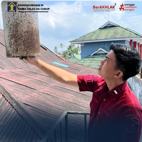 Petugas Lapas Curup Kontrol Keliling Dalam Area Branggang