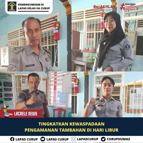 Cegah Gangguan Keamanan, Petugas Bantuan Piket Diturunkan