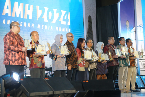 Kemenkumham RI Raih Penghargaan Terbaik Media Humas Tahun 2024