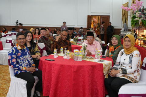 Kemenkumham Bengkulu Hadiri Malam Puncak Hut Provinsi Bengkulu ke 56 Tahun, Dibalut Dengan Nuansa Batik Hasil Warga Binaan Lapas Perempuan Bengkulu