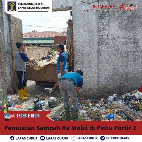 Bangun Kebersihan Area Lingkungan Lapas Curup