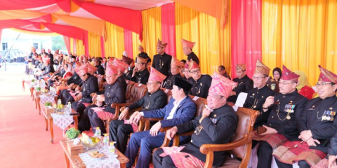 Kapolda Bengkulu Hadiri Upacara Peringatan HUT Provinsi Bengkulu 