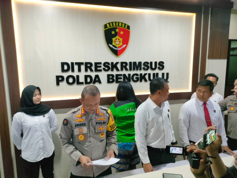 Endorse Judi Online di Instagram Dibayar Rp 100 Juta, Perempuan ini Ditangkap Ditreskrimsus Polda Bengkulu