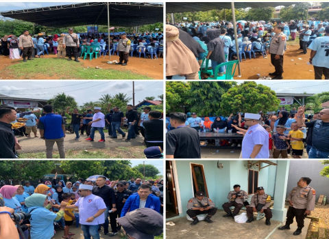 Polsek Muara Bangkahulu, Pengamanan dan Monitoring Kampanye Paslon Gubernur dan Wakil Gubernur Bengkulu 2024