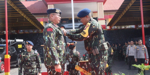 Kapolda Bengkulu Dianugerahi Gelar Warga Kehormatan Brimob Polri