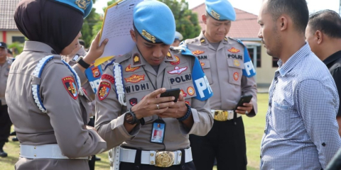 Polres Seluma Gelar Supervisi Gatibplin untuk Pemberantasan Judi Online
