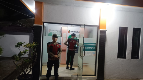 Tingkatkan Pengamanan, Sat Samapta Polres Kaur Patroli Pengecekan Objek Vital 