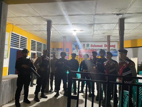 Sat Samapta Polres Lebong dan Brimob Patroli Gabungan