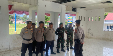 Kapolres Rejang Lebong Kerahkan Personel untuk Amankan Logistik Pilkada di PPK