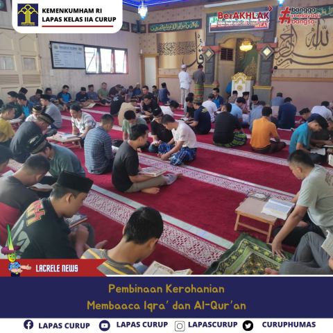 Lapas Curup Berikan Pendidikan Agama Bagi Warga Binaan