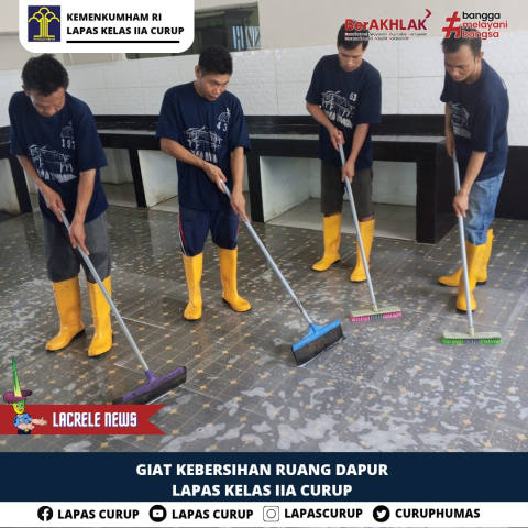 Dapur Lapas Curup Terus Terjaga Kebersihan