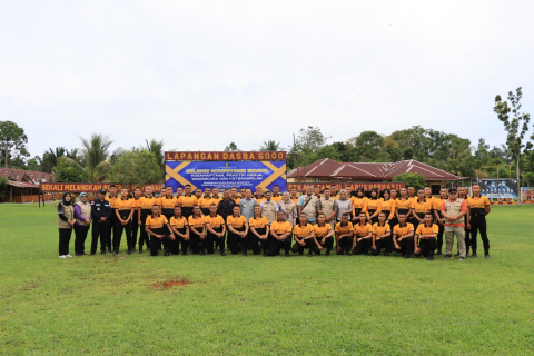 Sebanyak 176 Peserta CPNS Kemenkumham Bengkulu Jalani Seleksi Kesamaptaan di Brimob Polda Bengkulu
