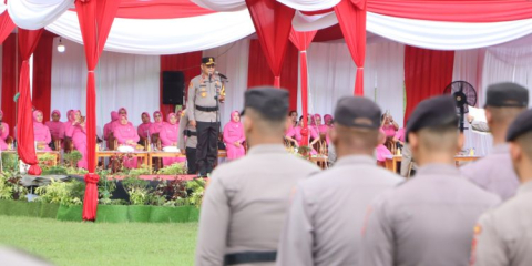 Bentuk kepedulian Kapolda Bengkulu , Lakukan Pembinaan Personil Agar menjadi Pribadi yang lebih baik