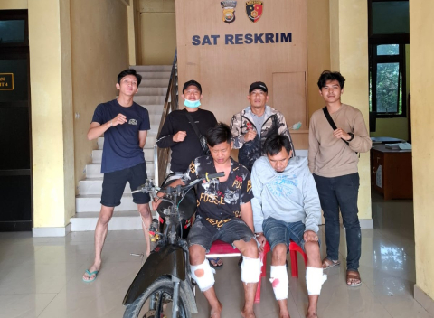 Polres Lebong Tangkap 2 Terduga Pelaku Curanmor