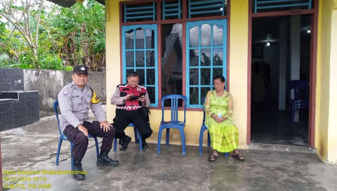 Polsek Selupu Rejang Amankan Ibadah Minggu di Beberapa Gereja