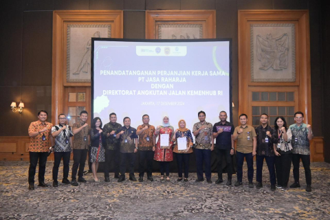 Tingkatkan Pelayanan Angkutan Darat, Jasa Raharja dan Kemenhub Jalin Kerja Sama Strategis melalui Integrasi Data
