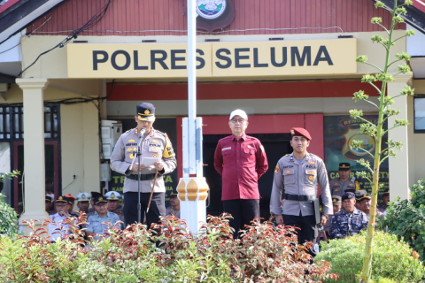 Polres Seluma Siap Amankan Natal dan Tahun Baru 2025 dengan Operasi Lilin Nala 2024