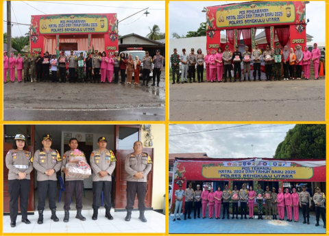 Kapolres Bengkulu Utara Cek Pos Pengamanan Ops Lilin Nala 2024, Pastikan Kesiapan Personel di Jalur Lintas Barat Sumatra