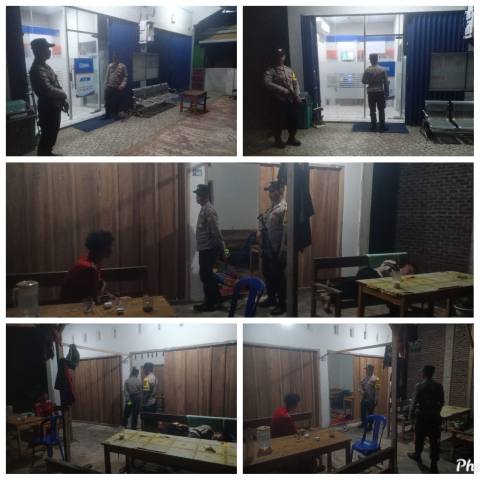 Polsek Kaur Tengah Gelar Patroli Antisipasi Kejahatan dan Premanisme