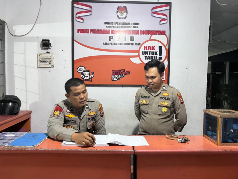 Polres Bengkulu Selatan Perketat Pengamanan Kantor KPU Pasca Pilkada 2024