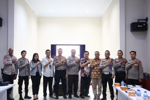 Polres Lebong Gelar Rapat Eksternal Pembahasan Pengamanan Bank BRI dan BPD Muara Aman Tahun 2025