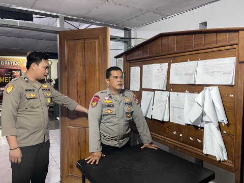 Pasca Pilkada 2024, Polres Bengkulu Selatan Siagakan Personel untuk Amankan Kantor KPU