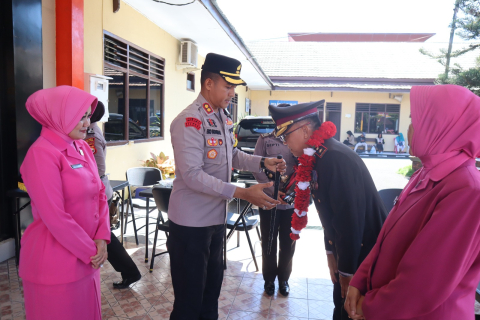 Pelepasan Purnawirawan, Polres Rejang Lebong Gelar Ramah Tamah 