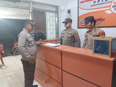 Polres Bengkulu Selatan Perketat Pengamanan Kantor KPU Pasca Pilkada 2024