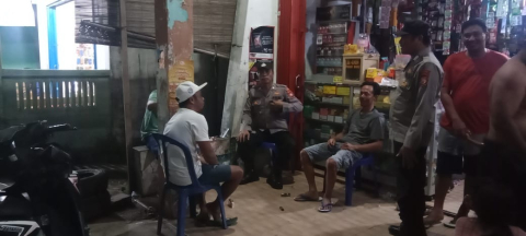 Polsek Nasal Lakukan Patroli Malam untuk Jaga Keamanan Wilayah