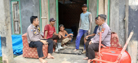 Polsek Talo Gelar Kegiatan Sambang untuk Tingkatkan Keamanan dan Kewaspadaan Masyarakat