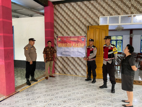 Polsek Sukaraja Gelar Kegiatan Minggu Kasih, Warga Sampaikan Curhatan Terkait Kamtibmas
