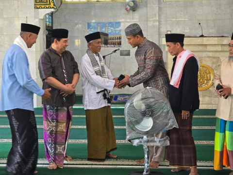 Kapolres Rejang Lebong Ajak Pengurus Masjid Al-Mujahidin Jaga Kamtibmas dan Bersama Atasi Isu Sosial