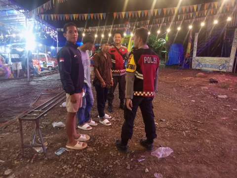 Polres Seluma Tingkatkan Keamanan di Pasar Malam Talo