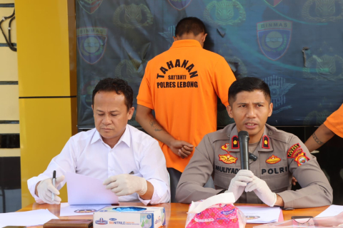 Pulang Karaoke Kena Bogem, Korban Lapor ke Polres Lebong