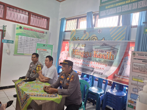 Polsek Sindang Kelingi Gelar "Minggu Kasih" untuk Perkuat Keamanan dan Ketertiban Masyarakat