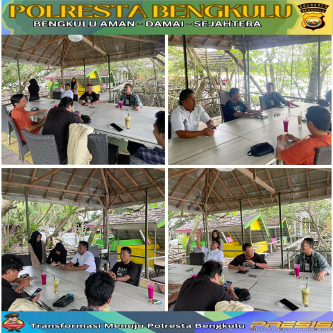 Kapolresta Bengkulu Gelar Silaturahmi dengan Ketua BEM dan OKP Pasca Aksi Unjuk Rasa