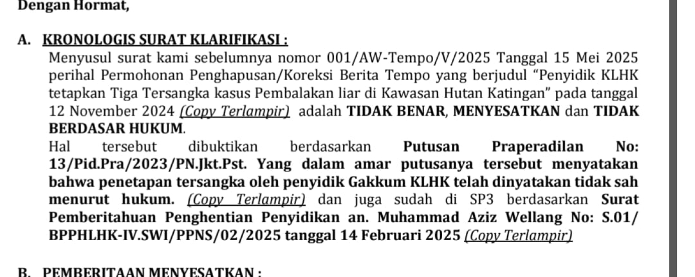 Klarifikasi Atas Pemberitaan Main Domino, Aziz Wellang: Saya Bukan Tersangka