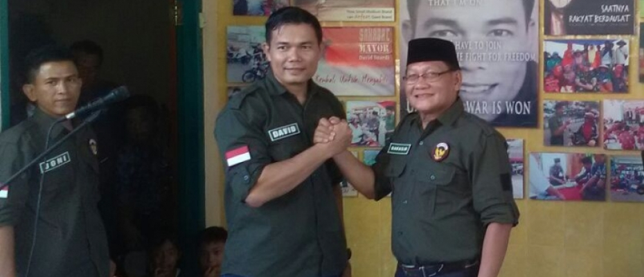 Mayor David Suardi menetapkan pasangan balon wakil walikota, Bakhsir