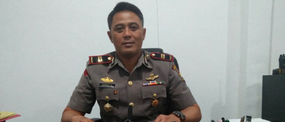 Kasat Reskrim Polres, Iptu Ahmad Khairuman 