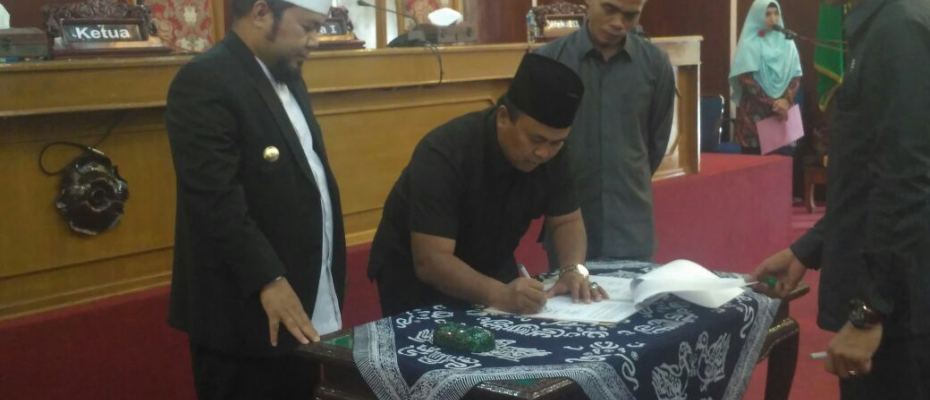 rangkaian paripurna DPRD