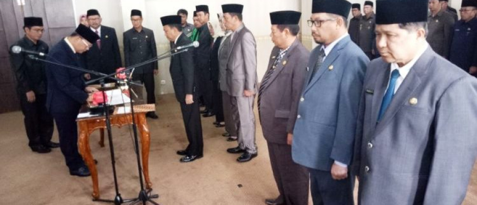 Pelantikan 9 Pejabat Eselon II