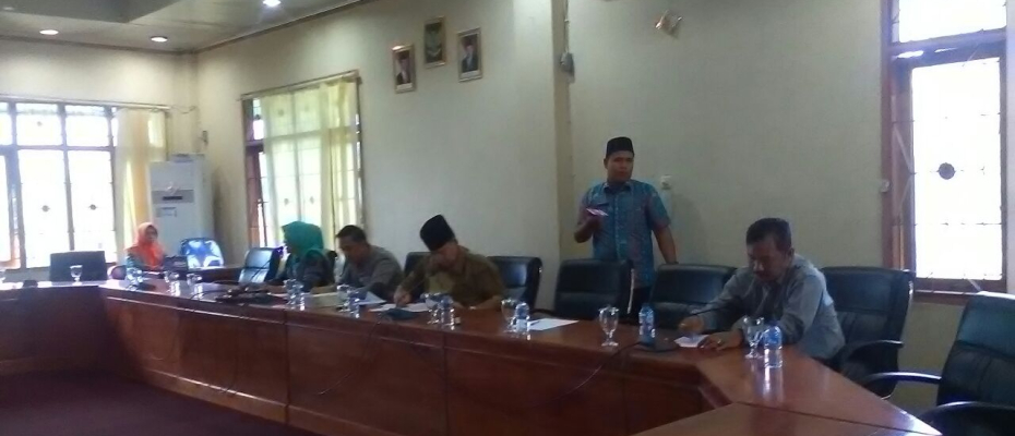 Hearing pansus aset DPRD Kota Bengkulu dengan warga Kelurahan Bentiring