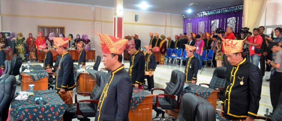 Paripurna Peringati HUT Kabupaten Lebong Ke-14, (7/1/2018)
