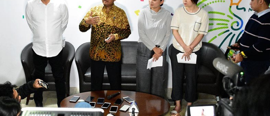 Menteri Komunikasi dan Informatika Rudiantara mengapresiasi respons Penyedia Platform Tik Tok untuk memenuhi komitmen membersihkan dan menerapkan filtering konten negatif