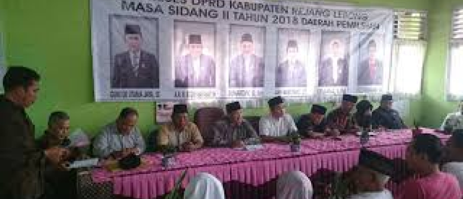 Dewan Perwakilan Rakyat Daerah (DPRD) Kabupaten Rejang Lebong menggelar Reses masa sidang II tahun 2018.